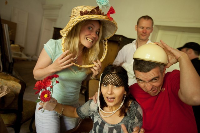 Iwonkowe (70) bal niemalże maskowy w Złodziejewie, by Iwonka