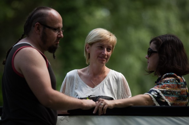 robertowe (10) spotkania z "mamą" przy dyfuzorze - bezcenne...