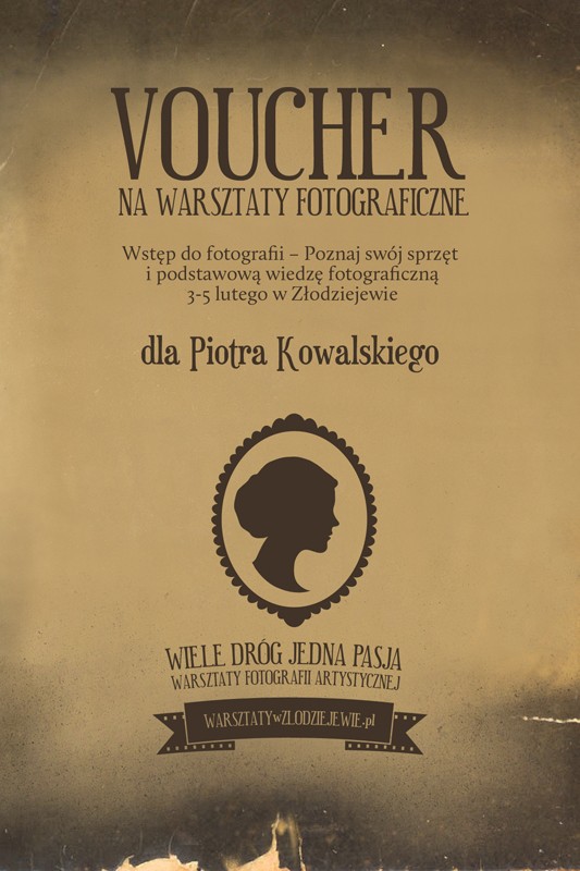Voucher-Kowlaski kopiamałe ok wyjątkowy prezent