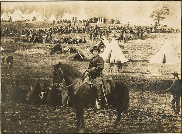 General Ulysses at City Point,autor Levin Corbin Handy, datowany na 1902 General Ulysses at City Point,autor Levin Corbin Handy, datowany na 1902