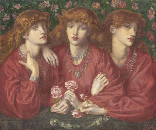 Dante Rossetti "Rosa Triplex"